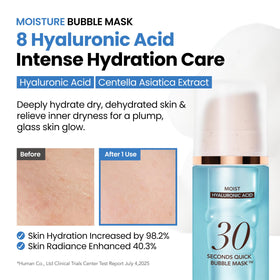MENOKIN label and ingredient panel highlighting collagen and micro-bubble tech