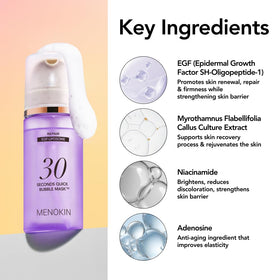 MENOKIN tube held in hand showing 70ml scale for size reference