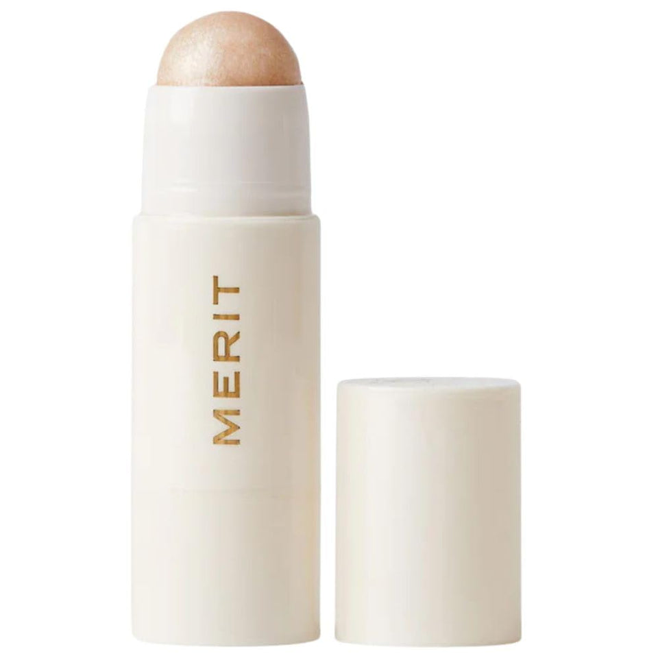 Merit Day Glow Cava front packaging showing compact balm and brand for everyday glow