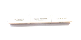 Merle Norman Lip Pencil Plus Mocha shown on lips in use demonstrating long-wearing color