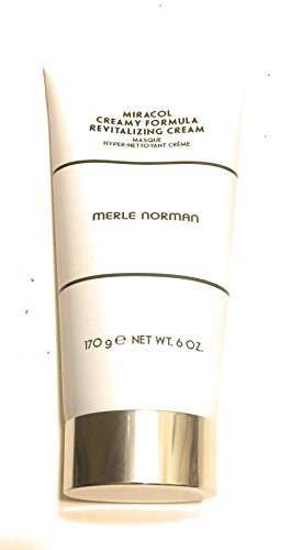 Merle Norman Miracol cream mask jar front shows texture and cleansing benefit