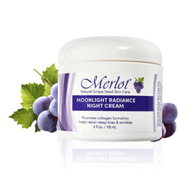 Merlot Moonlight front jar showing packaging and product name with clarity