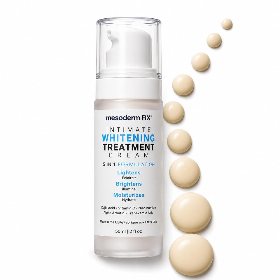 Mesoderm RX front packaging showing 2 fl oz bottle and benefits