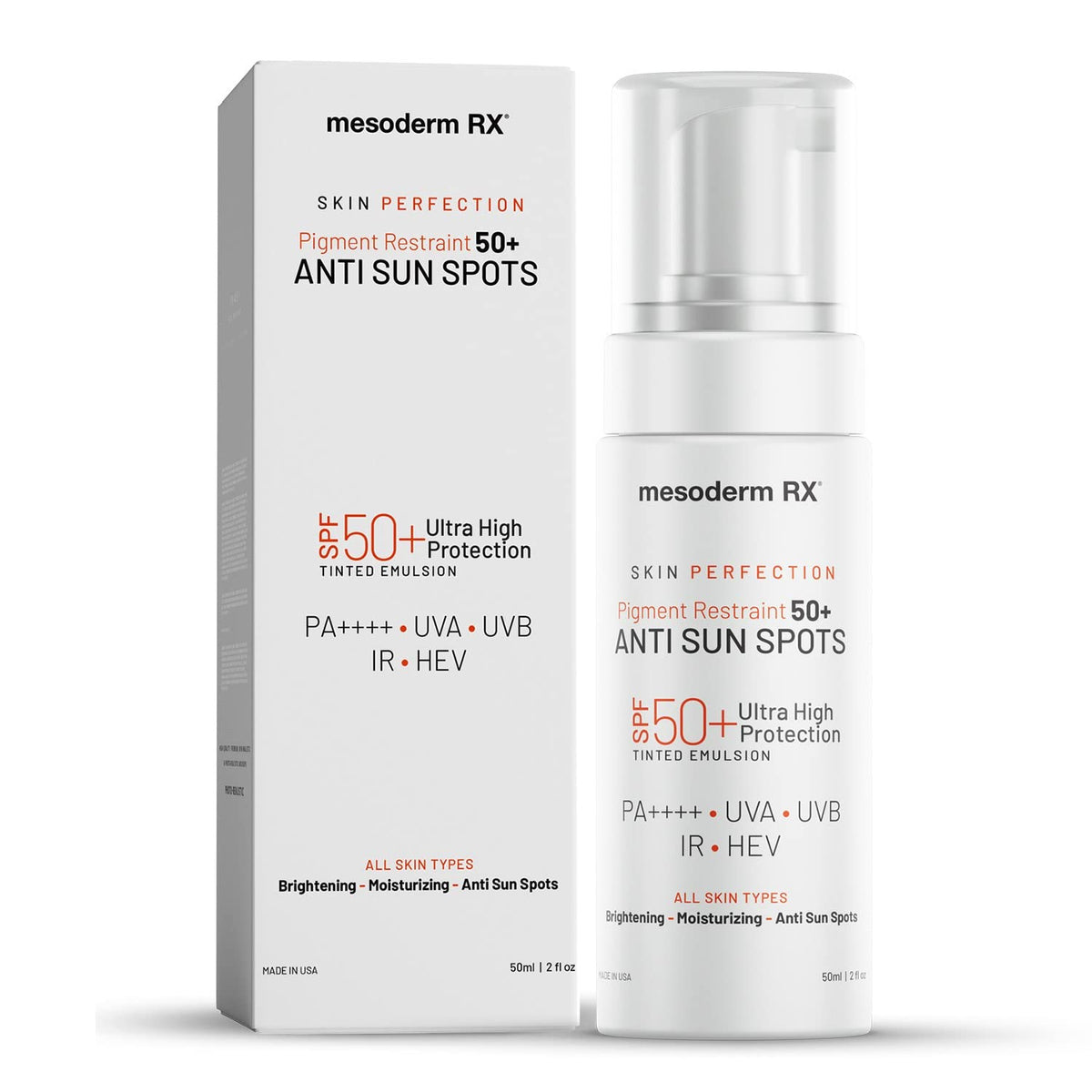 Mesoderm RX front packaging showing product and benefits