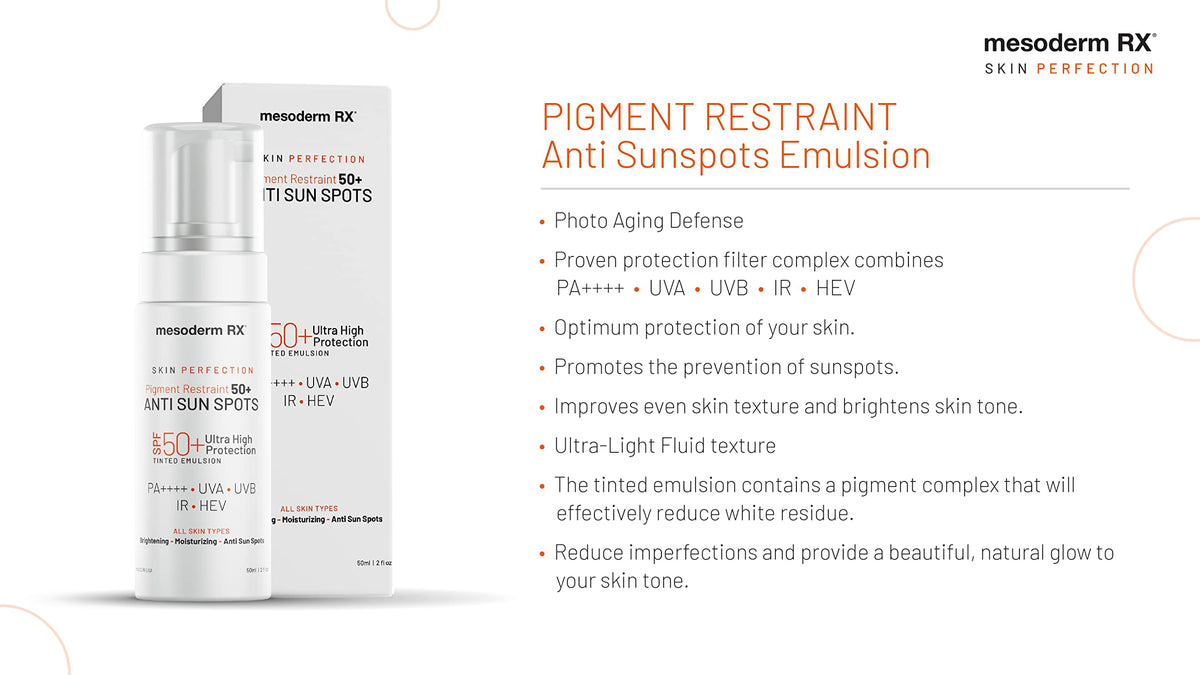 Mesoderm RX tube on bathroom shelf as part of morning routine