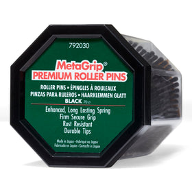 MetaGrip front packaging showing 70 black roller pins and professional supply benefit