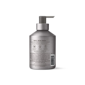 Method close-up of aluminum bottle texture highlighting durable, recyclable body
