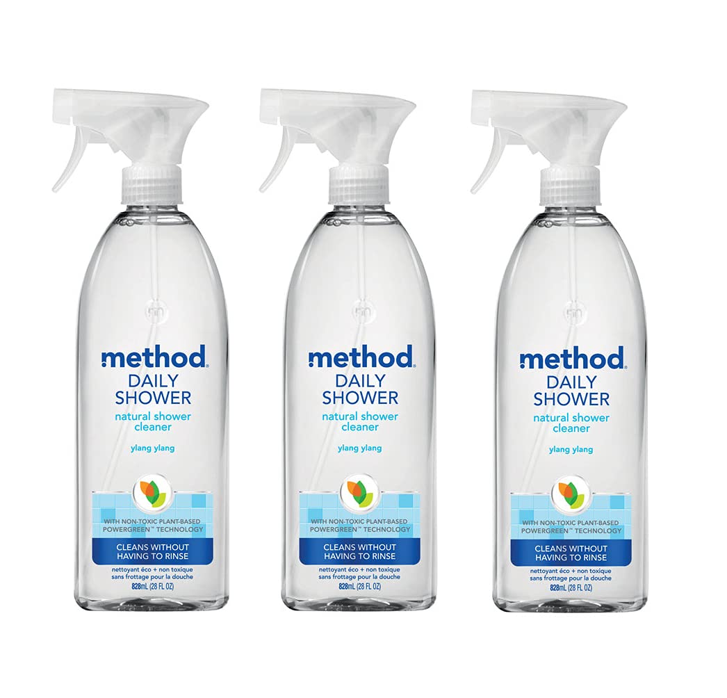 Method bottle front view showing label and spray for easy daily maintenance