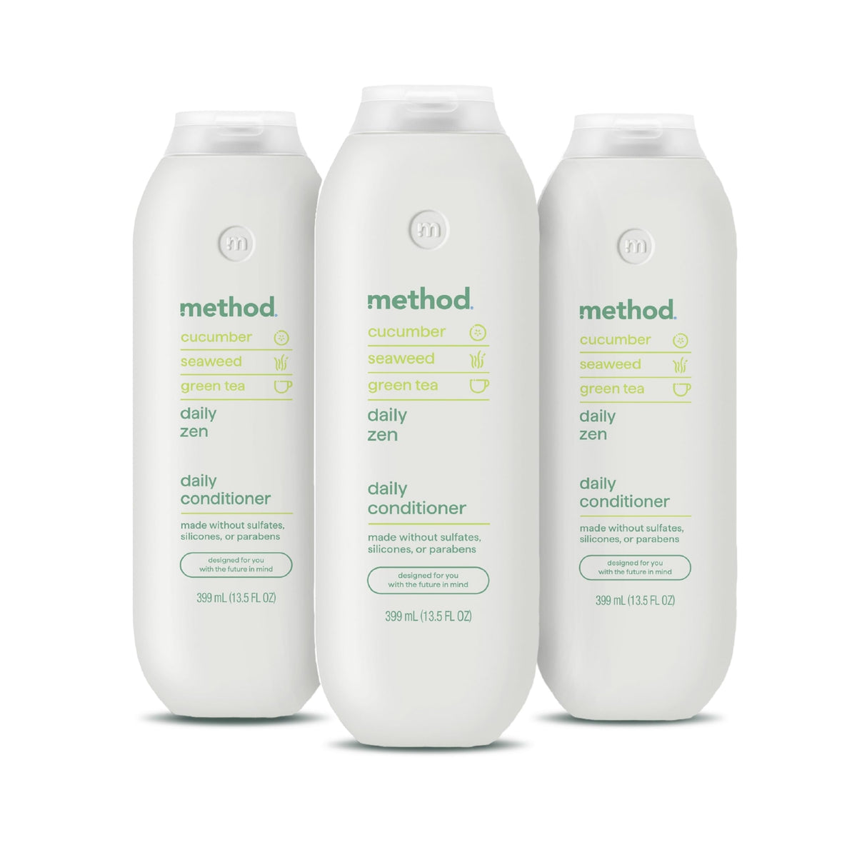 Method Daily Zen front packaging showing bottle and label for easy identification and calm scent