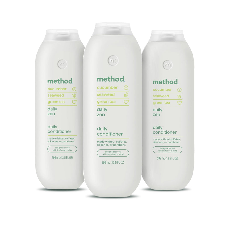 Method Daily Zen front packaging showing bottle and label for easy identification and calm scent