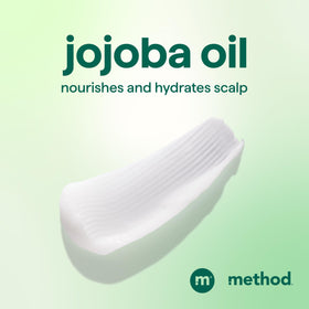 Method Daily Zen creamy conditioner texture close-up showing lightweight hydration