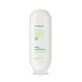 Method shampoo and conditioner side by side showing set convenience