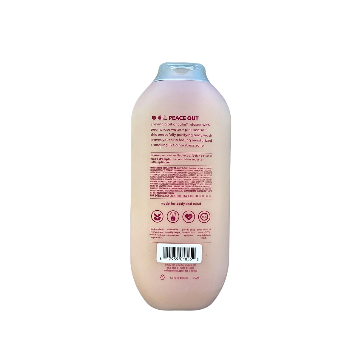 Method Daily Zen pump action delivering a fresh cleansing benefit