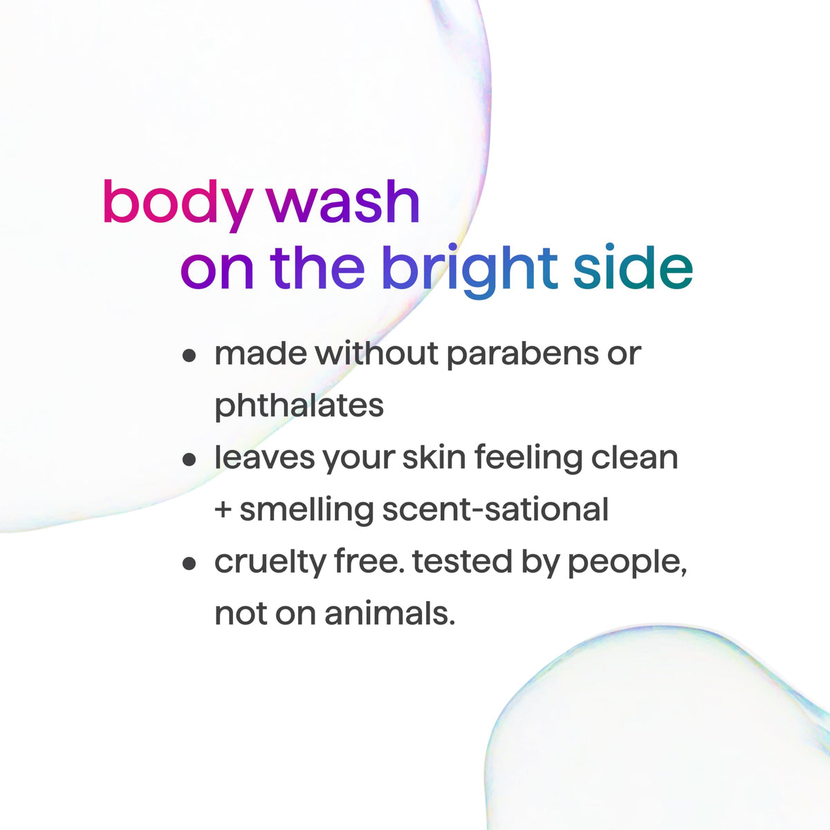 Method gel texture close-up demonstrating gentle lather and easy spread