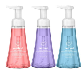 Method front packaging showing three-scent trio for easy selection and gift ready