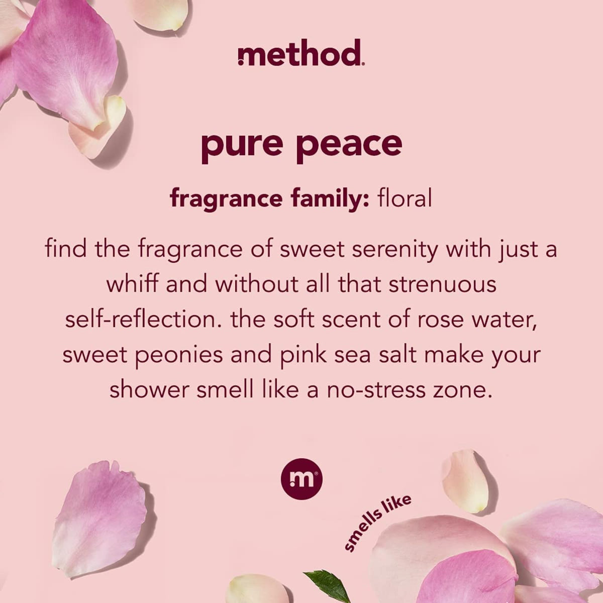 Method in-shower use lifestyle shot conveying relaxing routine and mood boost