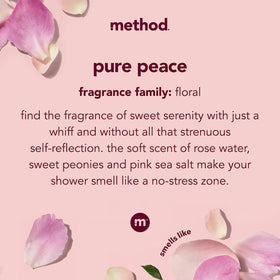 Method in-shower use lifestyle shot conveying relaxing routine and mood boost