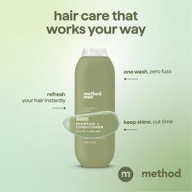 Method argan and jojoba oil visual highlighting smoothing and shine benefit