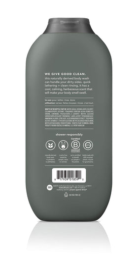 Method men cedar + cypress bottle front emphasizing woody scent and clean formula