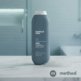 Three 14 oz Method bottles stacked showing multipack value and convenience benefit