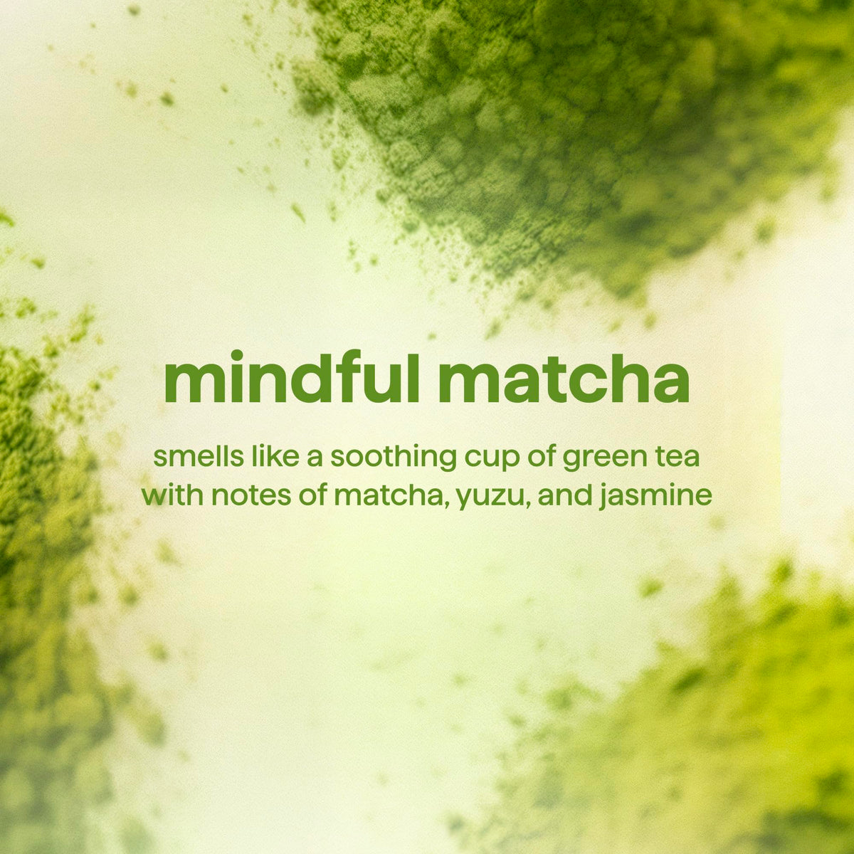 Method mindful matcha size comparison in a hand showing 10 oz scale benefit