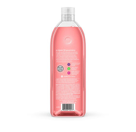 Pouring Method refill into a pump bottle for easy refill and less waste