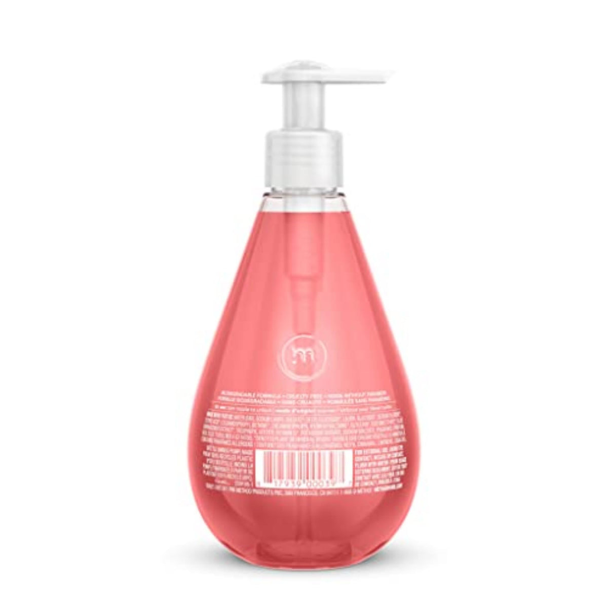 Method pump close-up dispensing gel for convenient controlled use