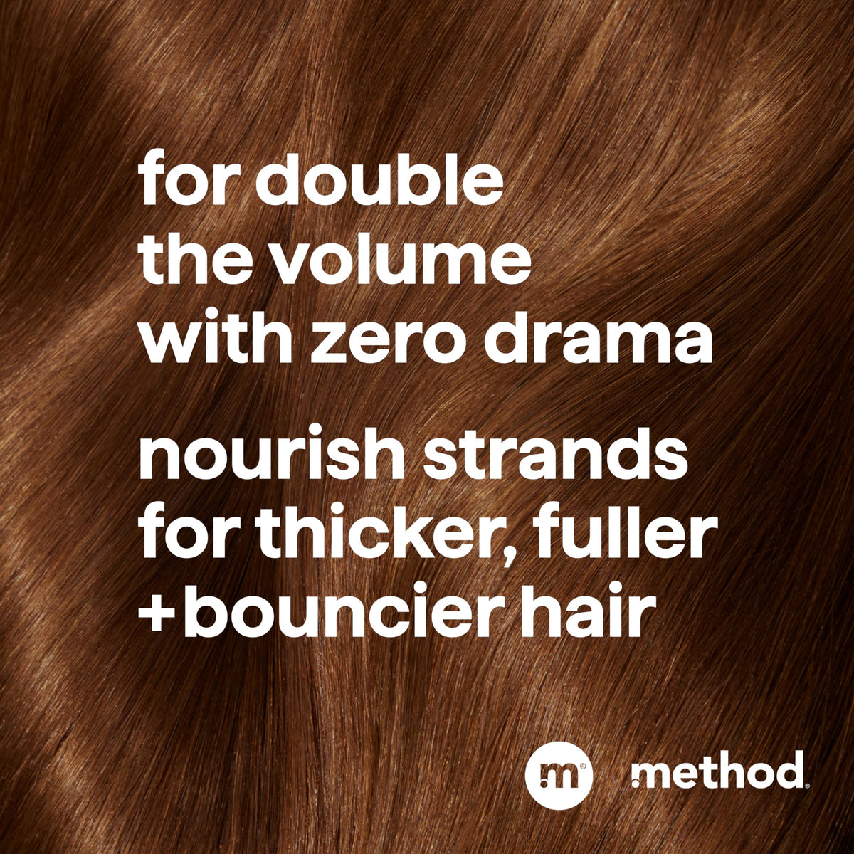 Method back label ingredients list highlighting panthenol and quinoa protein benefits