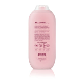 Method label closeup highlighting ingredients and gentle cleansing benefit