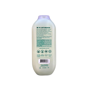 Method Pure Peace label detail showing floral scent and calming benefit