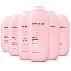 Method Pure Peace front packaging showing calming floral scent benefit