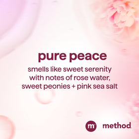 Method shampoo in hand ready to apply, showing easy spread and lightweight feel