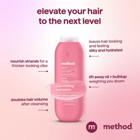 Method creamy foam texture close-up demonstrating gentle lather that lifts buildup