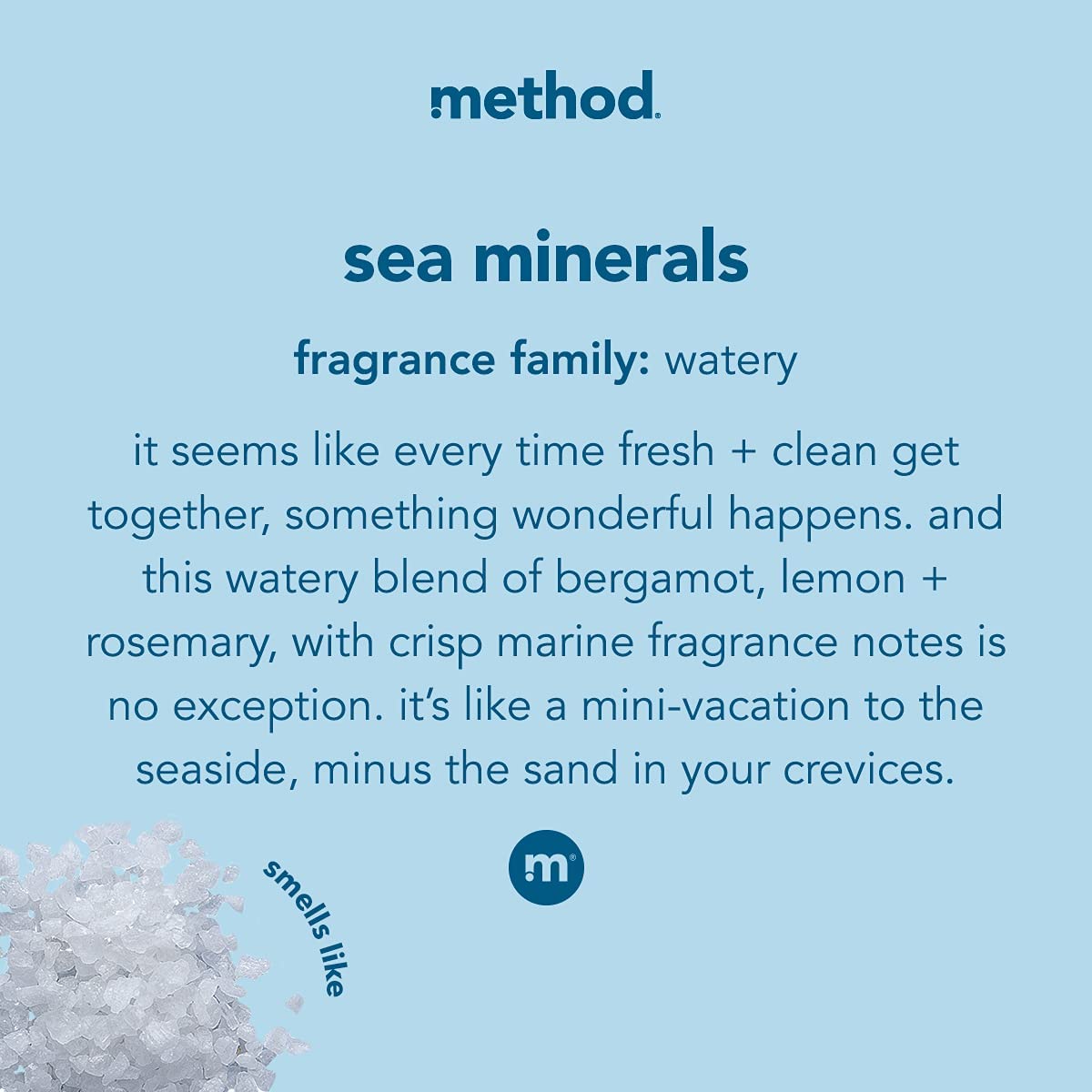 Method bottle recycled label emphasizing PCR plastic and eco benefit