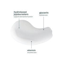 Method being pumped onto hands showing moisturizing serum-like feel