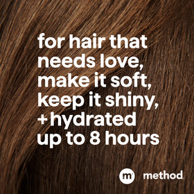 Method back label ingredient panel highlighting clean formulation benefit