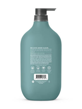 Method Simply Nourish pouring onto hand showing moisturizing coconut and softness