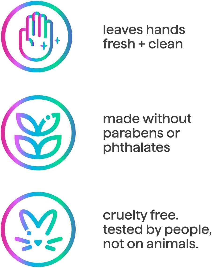 Method on a bathroom counter in use illustrating aesthetic and sustainability benefit