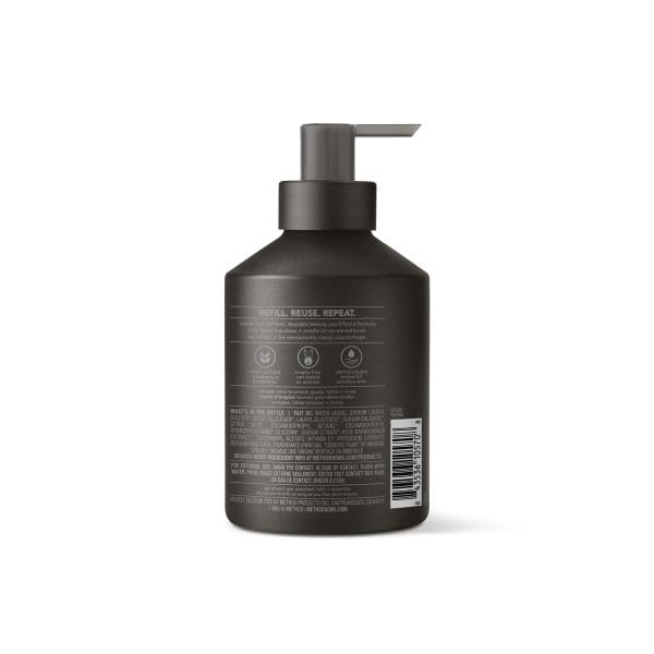 Method Violet Lavender front bottle conveying calming fragrance and softening benefit