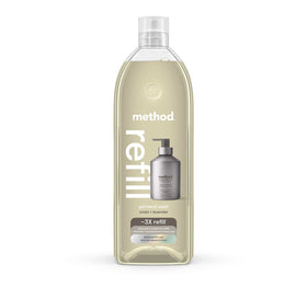 Method refill front packaging showing violet lavender scent and size benefit
