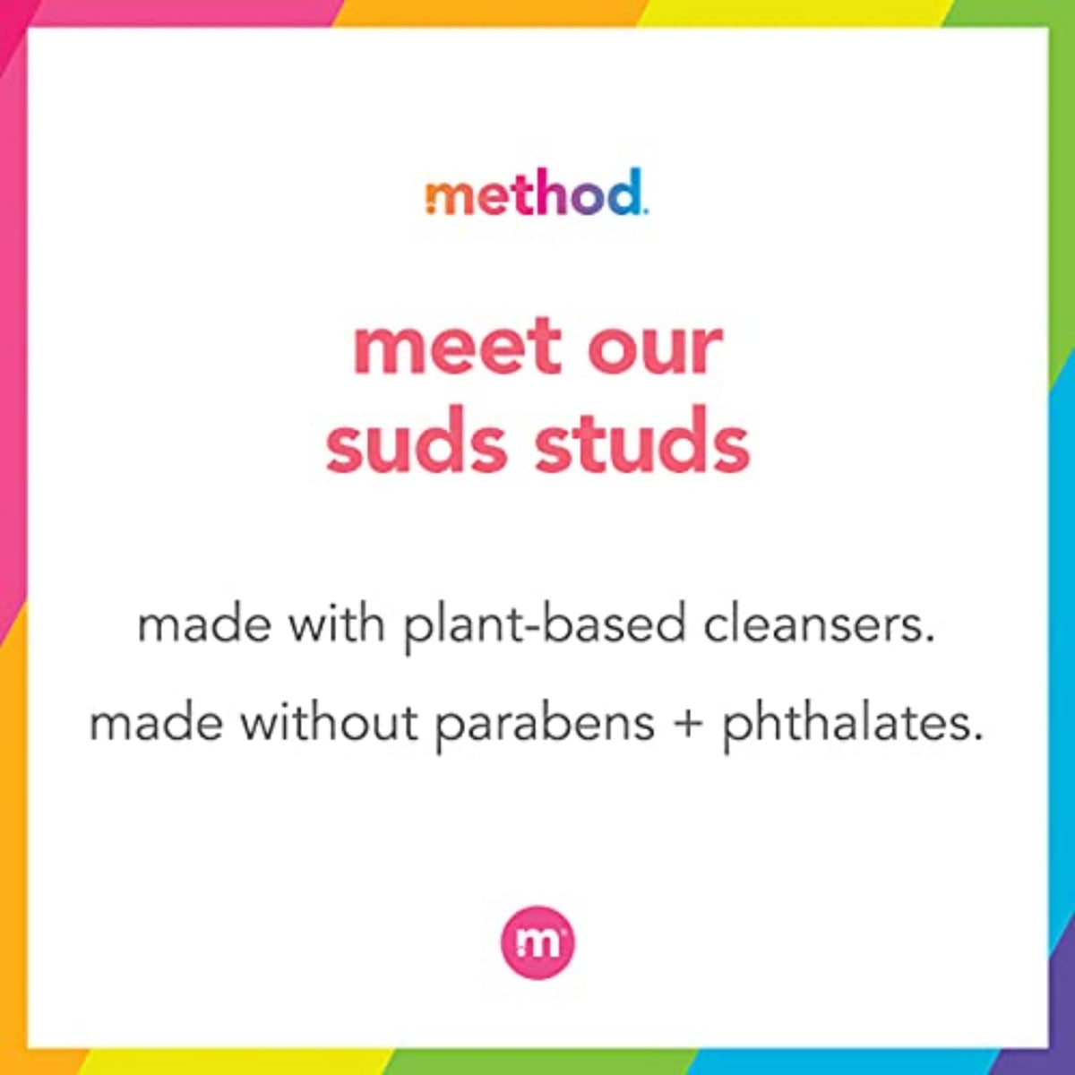 Method bottle recycled plastics label emphasizing PCR packaging benefit