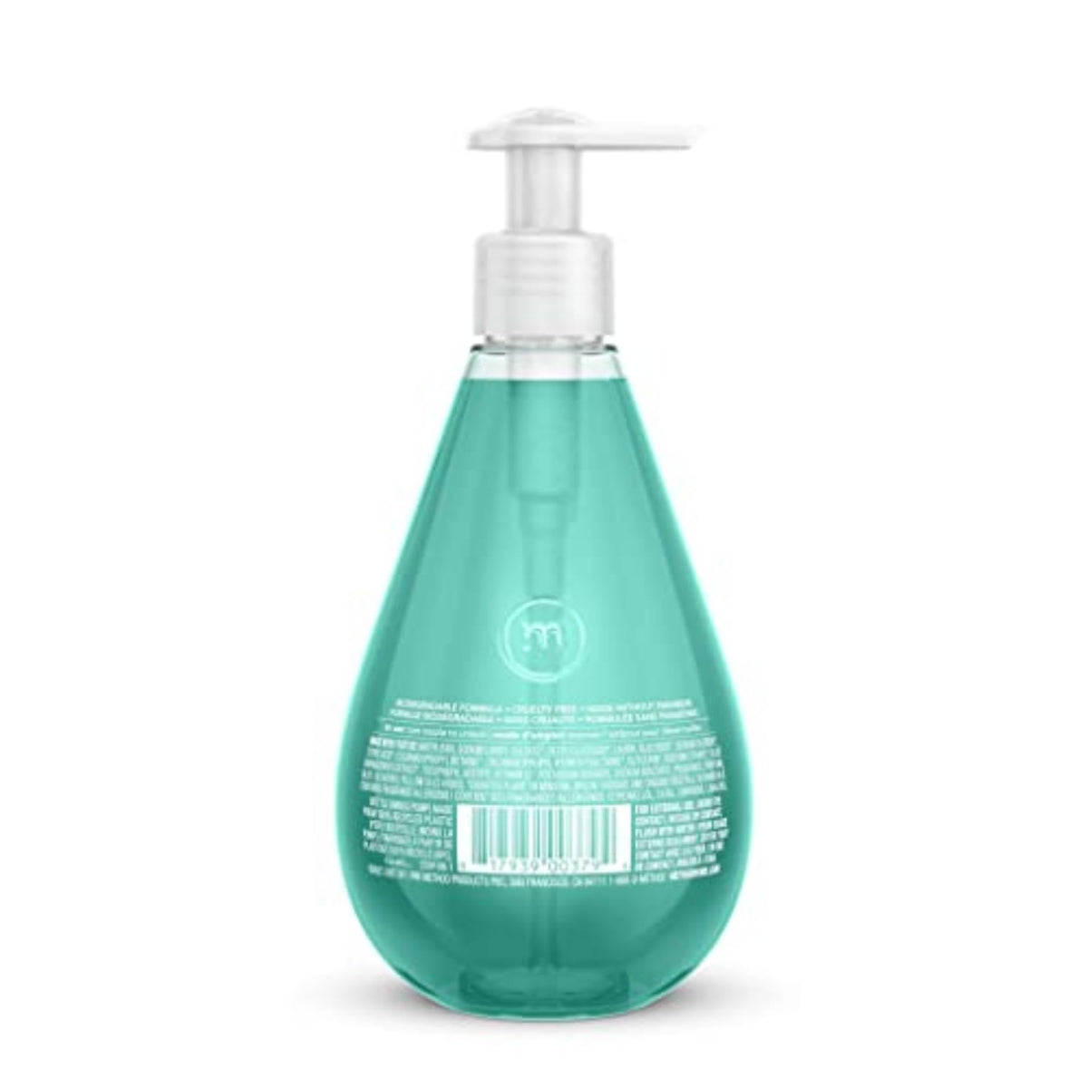 Method pump close-up highlighting dispenser quality and easy use benefit