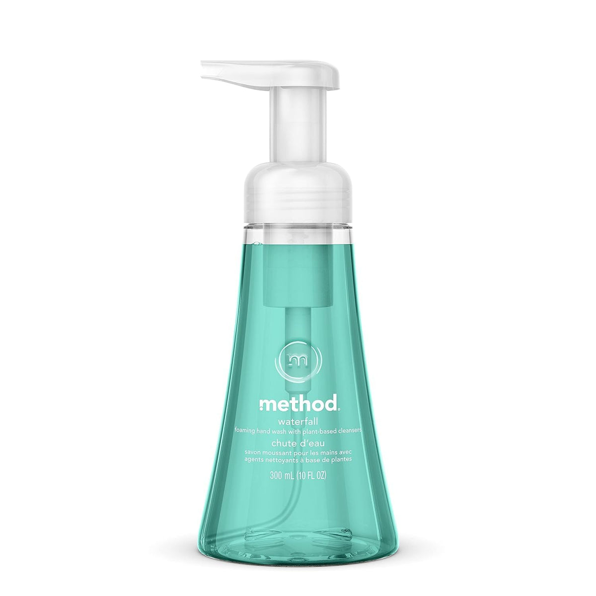 Method close-up of soft white foam texture illustrating moisturizing lather