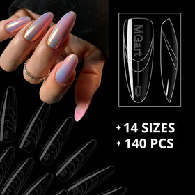 MGart dual form being filled with polygel showing precise gel control