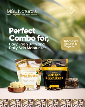 MGL Naturals bar in bathroom lifestyle setting suggesting everyday use