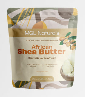 MGL Naturals close-up of creamy texture showing rich moisturizing quality
