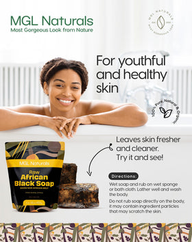 MGL Naturals lather on sponge demonstrating rich foaming action