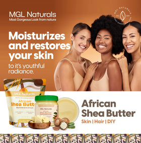 MGL Naturals jar staged on bathroom shelf showing everyday care convenience benefit