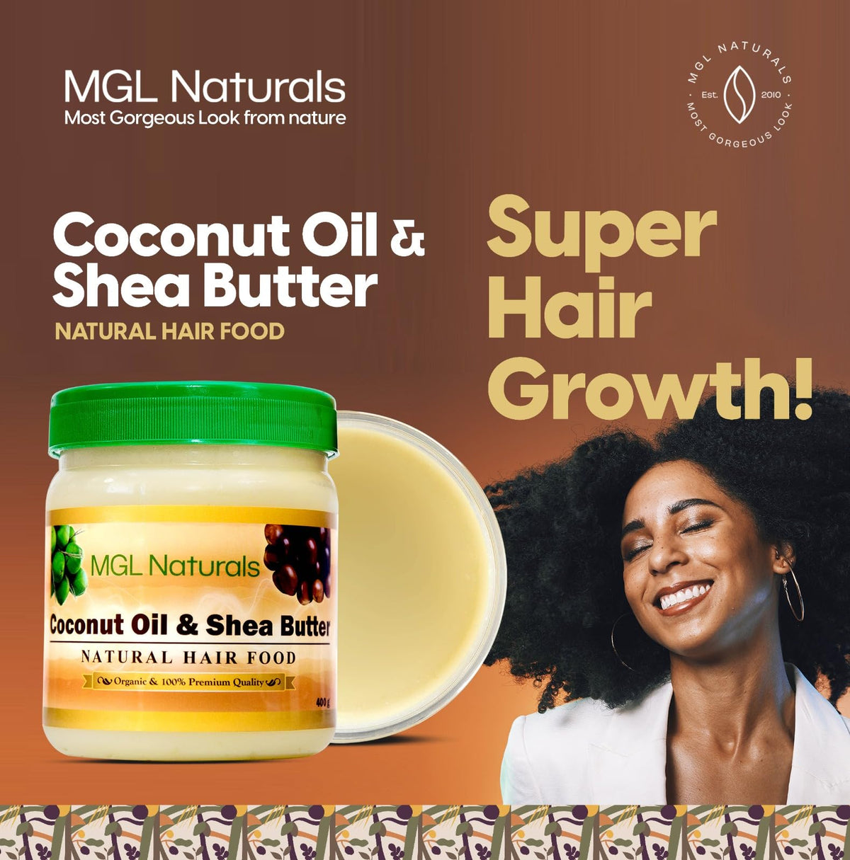 MGL Naturals creamy texture close-up highlighting smooth hydrative finish