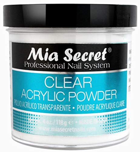 Mia Secret powders being applied to nails demonstrating strong adhesion and finish